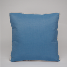 Load image into Gallery viewer, Sunbrella Trellis Pillow in Air Blue/White