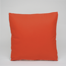 Load image into Gallery viewer, Sunbrella Leaf Pillow in Buttercup/Melon