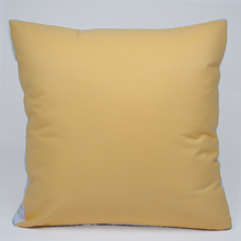 Load image into Gallery viewer, Sunbrella Large Trellis Pillow in Buttercup/White