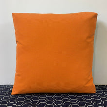 Load image into Gallery viewer, Sunbrella Dot Pillow in Aruba/Tangerine