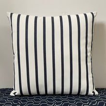 Load image into Gallery viewer, Sunbrella Pop Square Pillow in Lido Stripe