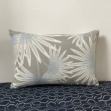 Load image into Gallery viewer, Sunbrella Pop Lumbar Pillow in Etta Vapor