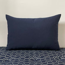 Load image into Gallery viewer, Sunbrella Pop Lumbar Pillow in Navy