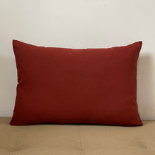 Load image into Gallery viewer, Sunbrella Pop Lumbar Pillow in Henna