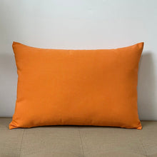 Load image into Gallery viewer, Sunbrella Pop Lumbar Pillow in Tangerine
