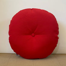 Load image into Gallery viewer, Sunbrella Hero Circle Pillow in Logo Red