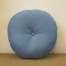 Load image into Gallery viewer, Sunbrella Hero Circle Pillow in Air Blue