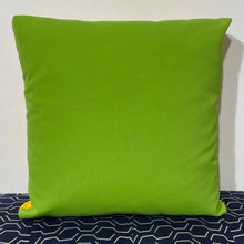 Load image into Gallery viewer, Sunbrella Dot Pillow in Sunflower/Macaw