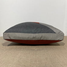 Load image into Gallery viewer, Sunbrella Aerial Pillow in Henna/Charcoal