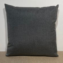 Load image into Gallery viewer, Sunbrella Leaf Pillow in Henna/Charcoal