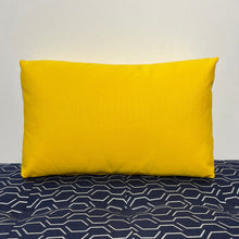 Load image into Gallery viewer, Sunbrella Eclipse Lumbar Pillow in Sunflower/Tangerine