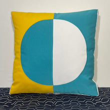Load image into Gallery viewer, Sunbrella Reflection Pillow in Aruba/Sunflower