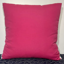 Load image into Gallery viewer, Sunbrella Horizon Large Pillow in Sunflower/Hot Pink