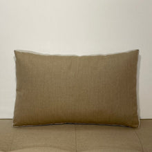 Load image into Gallery viewer, Sunbrella Duo Stripe Lumbar Pillow in Twilight