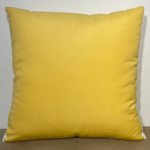 Load image into Gallery viewer, Sunbrella Large Trellis Pillow in Buttercup/White