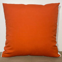 Load image into Gallery viewer, Sunbrella Large Trellis Pillow in Melon/White