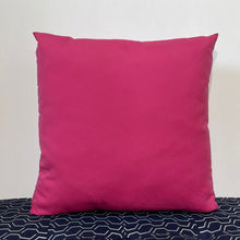 Load image into Gallery viewer, Sunbrella Hero Solid Square Pillow with or without Buttons in Hot Pink