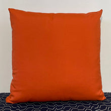 Load image into Gallery viewer, Sunbrella Hero Solid Large Square Pillow with or without Buttons in Melon