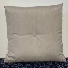 Load image into Gallery viewer, Sunbrella Hero Solid Large Square Pillow with or without Buttons in Flax