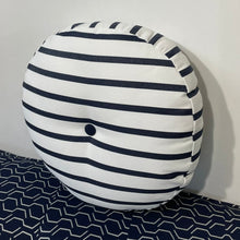 Load image into Gallery viewer, Sunbrella Circle Pillow in Lido Stripe