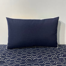 Load image into Gallery viewer, Sunbrella Blocks Lumbar Pillow in Aruba/Macaw