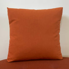 Load image into Gallery viewer, Sunbrella Eclipse Pillow in Daffodil/Cayenne