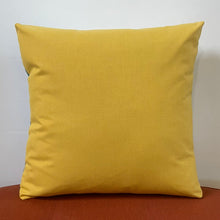 Load image into Gallery viewer, Sunbrella Dot Pillow in Peacock/Daffodil