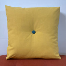 Load image into Gallery viewer, Sunbrella Mod Flower Pillow in Peacock/Daffodil