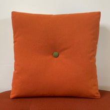 Load image into Gallery viewer, Sunbrella Cube Pillow in Peacock/Daffodil/Cilantro