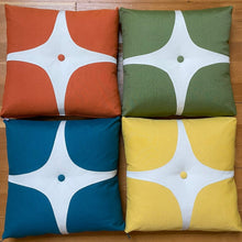 Load image into Gallery viewer, Sunbrella Astro Pillow in Cayenne/Off-White