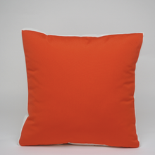 Load image into Gallery viewer, Sunbrella Multi Stripe Stripe Pillow in Melon/Flax