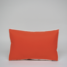 Load image into Gallery viewer, Sunbrella Multi Stripe Lumbar Pillow in Melon/Flax