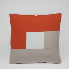 Load image into Gallery viewer, Sunbrella Window Box Pillow in Melon/Flax