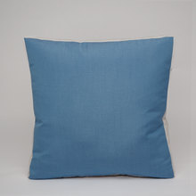 Load image into Gallery viewer, Sunbrella Window Box Pillow in Air Blue/Flax

