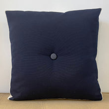 Load image into Gallery viewer, Sunbrella Flower Pillow in Twilight/Canvas
