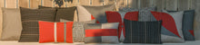 Load image into Gallery viewer, Sunbrella Pop Lumbar Pillow in Key Figure Onyx
