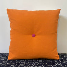 Load image into Gallery viewer, Sunbrella Mod Flower Pillow in Hot Pink/Tangerine
