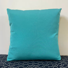 Load image into Gallery viewer, Sunbrella Dot Pillow in Macaw/Aruba
