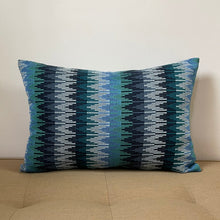 Load image into Gallery viewer, Sunbrella Pop Lumbar Pillow in Valley Lagoon
