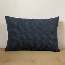 Load image into Gallery viewer, Sunbrella Pop Lumbar Pillow in Solo Indigo
