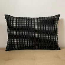 Load image into Gallery viewer, Sunbrella Pop Lumbar Pillow in Esti Onyx
