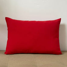 Load image into Gallery viewer, Sunbrella Pop Lumbar Pillow in Logo Red
