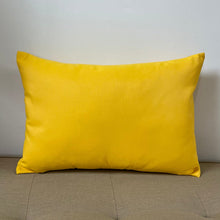 Load image into Gallery viewer, Sunbrella Pop Lumbar Pillow in Sunflower
