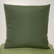 Load image into Gallery viewer, Sunbrella Leaf Pillow in Brick/Fern/Flax
