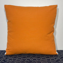 Load image into Gallery viewer, Sunbrella Groove Pillow in Hot Pink/Tangerine
