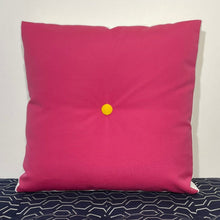 Load image into Gallery viewer, Sunbrella Flower Pillow in Sunflower/Hot Pink
