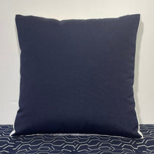 Load image into Gallery viewer, Sunbrella Blocks Pillow in Hot Pink/Tangerine
