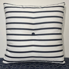 Load image into Gallery viewer, Sunbrella Hero Large Square Pillow in Lido Stripe
