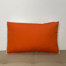 Load image into Gallery viewer, Sunbrella Multi Stripe Lumbar Pillow in Melon/Flax
