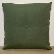 Load image into Gallery viewer, Sunbrella Hero Solid Large Square Pillow with or without Buttons in Fern
